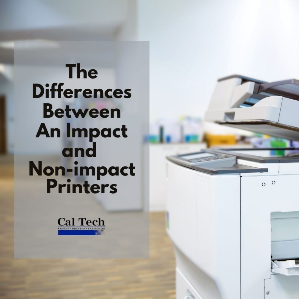 A Printer Repair Service Company Describes The Differences Between An